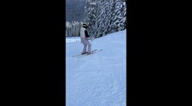 Skier Faces Double Whammy on the Slopes