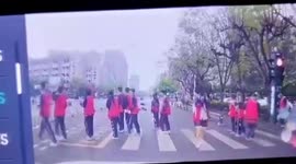 Car ploughs into students at crosswalk in China, killing 1 in China