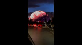 Transformative entertainment: Sphere's spectacular evolution from red planet to blue earth