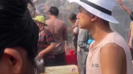 Thingyan water festival in full swing in Myanmar