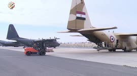 Egypt conducts airdrops of aid to Gaza during Eid al-Fitr