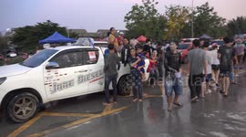 The happiest carnival on the planet as Thai people celebrate Thai New Year also known as Songkran festival.