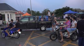 The happiest carnival on the planet as Thai people celebrate Thai New Year also known as Songkran festival.