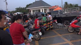 The happiest carnival on the planet as Thai people celebrate Thai New Year also known as Songkran festival.