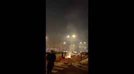 Taiyuan's spectacular pre-Yuanxiao fireworks display