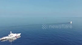 China Coast Guard tails Philippine ships conducting survey in South China Sea