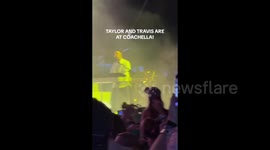 Taylor Swift and Travis Kelce spotted at Coachella
