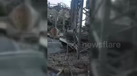 Mosque Neighbourhood Lies In Ruins