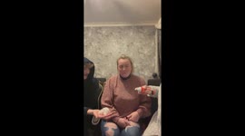 Daughter's creativity & son's clumsiness playfully cheer up mum with cancer