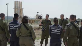 IDF Chief Commends Aerial Defense Soldiers' Readiness and Alertness in Israel