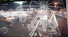Girl, 3, hangs from Ferris wheel gondola as it rotates before surviving fall
