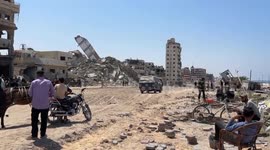 Gazans returning north repelled by Israeli troops with firing, warnings
