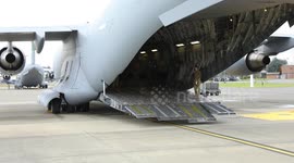 Army and Air Force Reserve integrate to practice strategic air mobility in Washington, USA
