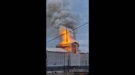 Denmark vows to rebuild 400-year-old, fire-ravaged stock exchange building