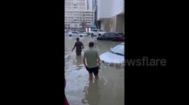 UAE: Torrential Rain Causes Severe Flooding In Sharjah