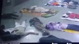 Passenger steals gadgets from sleeping commuters at train station in India