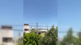 A bomb-laden drone exploded in a gathering of Israeli army soldiers in the Galilee