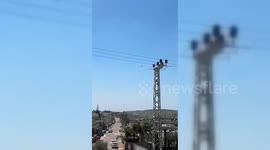 Hizbollah struck Israeli posts with drones