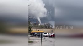 Tornadoes Touch Down Near Rockwell City in Iowa, USA