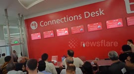 UAE: Passengers Stuck At Dubai Airport After Record Flooding Causes Flight Disruptions