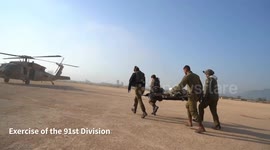 IDF's 91st Division Completes Exercise in Northern Arena, Israel