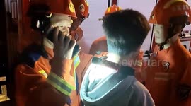 Chinese boy rescued by firefighters after getting u-lock stuck around neck