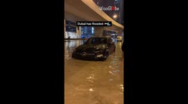 Cars turn into boats as Dubai's desert roads succumb to massive flooding