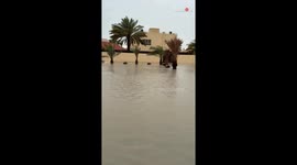 Drenching downpours in Dubai transform familiar streets into surreal waterways
