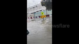 UAE: Record Rainfall Leaves Damage In Dubai 2