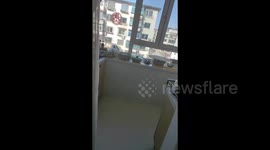China: Scaring sister during dishwashing duty in China