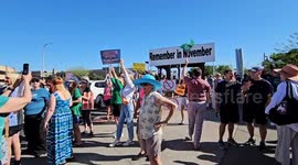 April 14th 2024 in Scottsdale at Camelback Road in Scottsdale Road there was a peaceful protest about the 1864 abortion law that makes every abortion illegal people went out and protested against the law