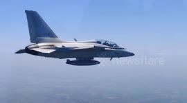 U.S. Air Force and Philippine fighter pilots hold joint combat training amid territorial row with China