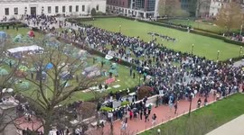 US: Over 100 Arrested At Columbia University After Police Clear Pro-Palestinian Protest 2