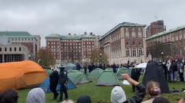 US: Over 100 Arrested At Columbia University After Police Clear Pro-Palestinian Protest 4