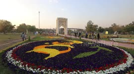 13th Baghdad International Flower Festival kicks off in Iraq