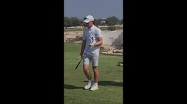 England's Calum Fitzgerald winner of Qatar Open Amateur Golf Championship organized by Qatar Golf Association on Saturday April 20, 2024. The three-day event was held from April 18 to 20 and around 100 golfers from 33 countries took part.