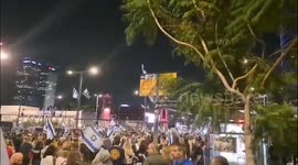 Israel: April 20 – Anti-Government Protests Continue In Tel Aviv