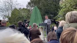 First memorial statue to Queen Elizabeth II is unveiled in Oakham, Rutland