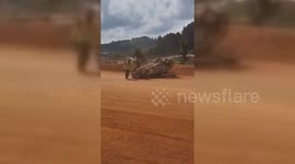 Seven people were killed in a car racing accident in Sri Lanka