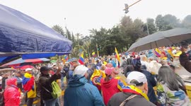Anti-Government Mobilization in the Colombian Capital