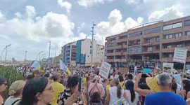 Spain: Thousands Protest Against Mass Tourism In Canary Islands 3