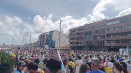 Spain: Thousands Protest Against Mass Tourism In Canary Islands 2