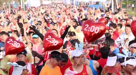 China's Tianjin hosts half marathon