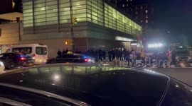 USA: People contunie to rally for Palestine in New York