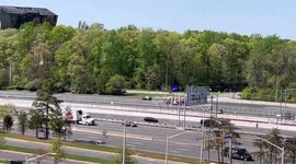 US: Fire Guts Warehouse In Sterling, Virginia