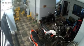 A Software 24 years old died after fell into a water sump (tank) in South India, Accident captured in CCTV