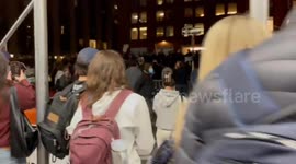 US: Multiple Arrested At Pro-Palestine Protest Outside NYU Stern School Of Business 6