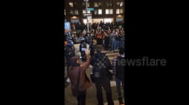 US: Multiple Arrested At Pro-Palestine Protest Outside NYU Stern School Of Business 5