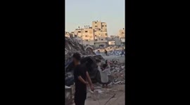 attack on a populated area in the Gaza Strip  beit lahia