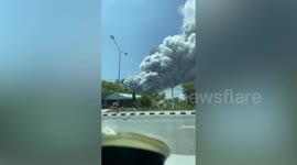 Chemical warehouse explodes sparking evacuations in eastern Thailand